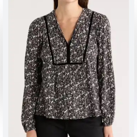 Lucky Brand Tops - Lucky brand boho floral holiday top